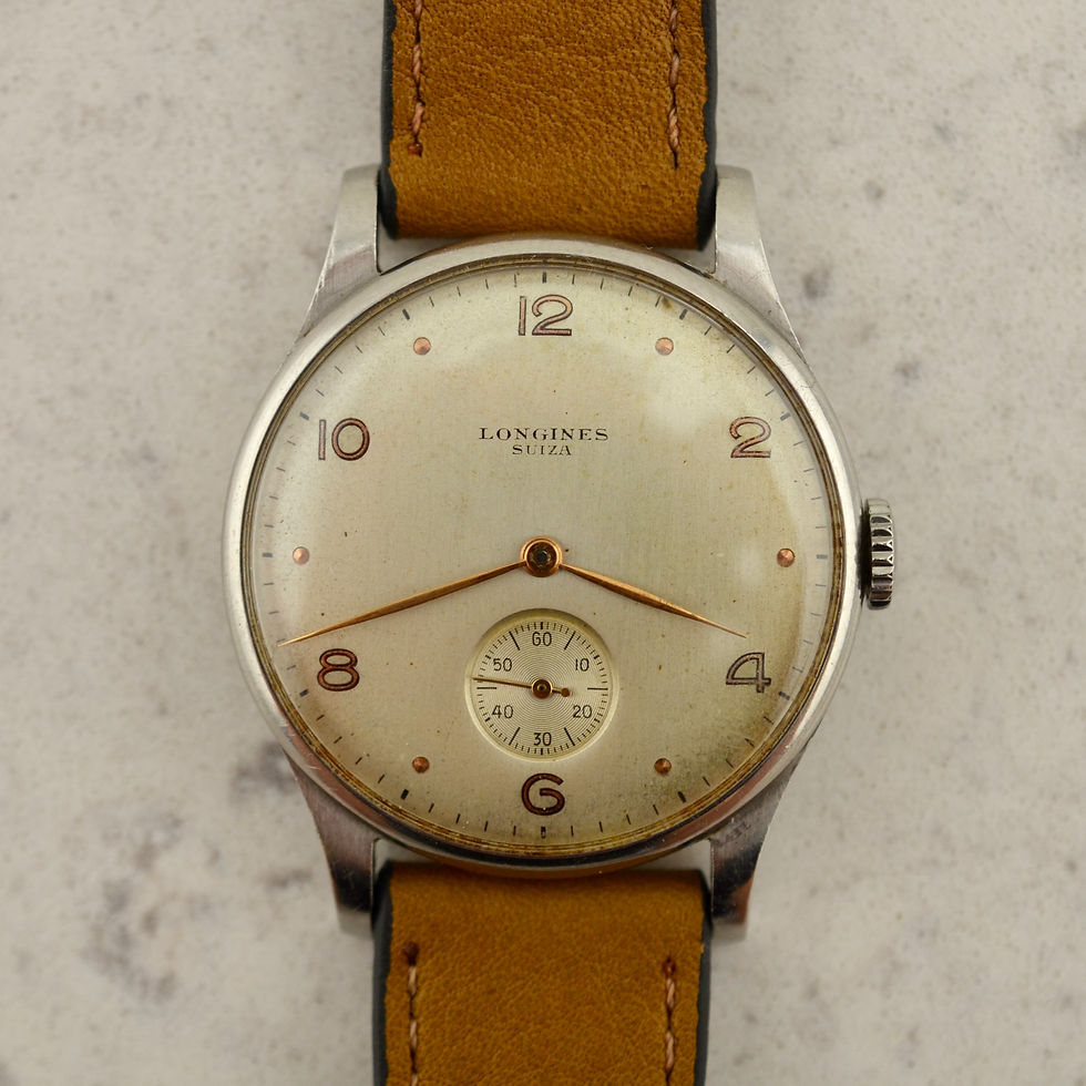 Thumbnail: Longines Calatrava 5356 in stainless steel