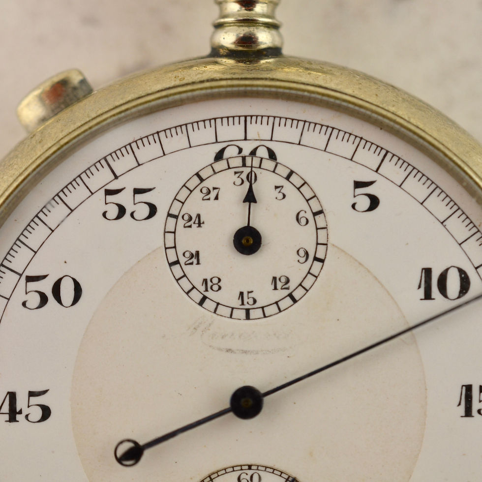 Thumbnail: Minerva Rattrapante split-seconds chronograph timer watch