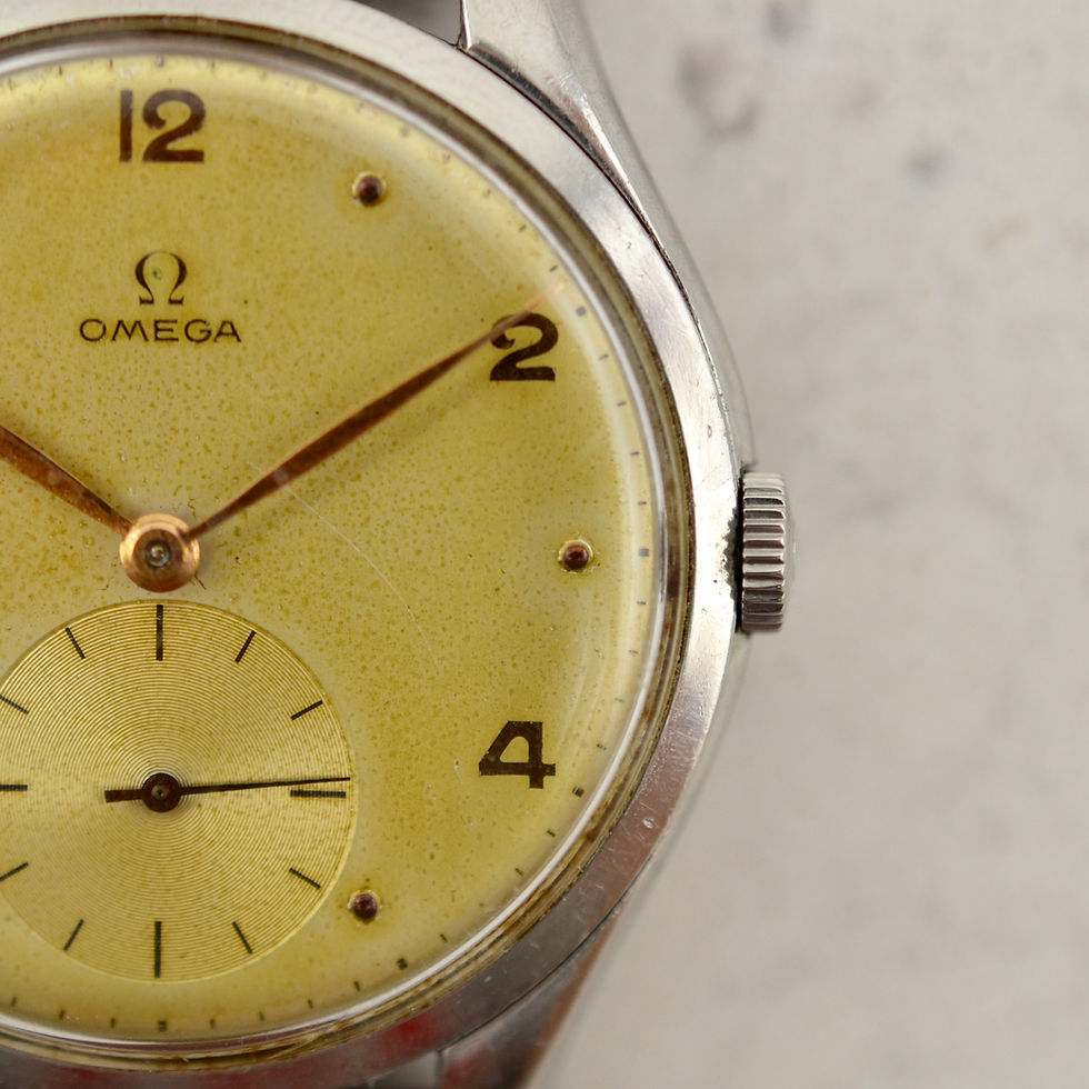 Thumbnail: Omega Jumbo Calatrava, ref. 2505-4, cal. 260 in steel