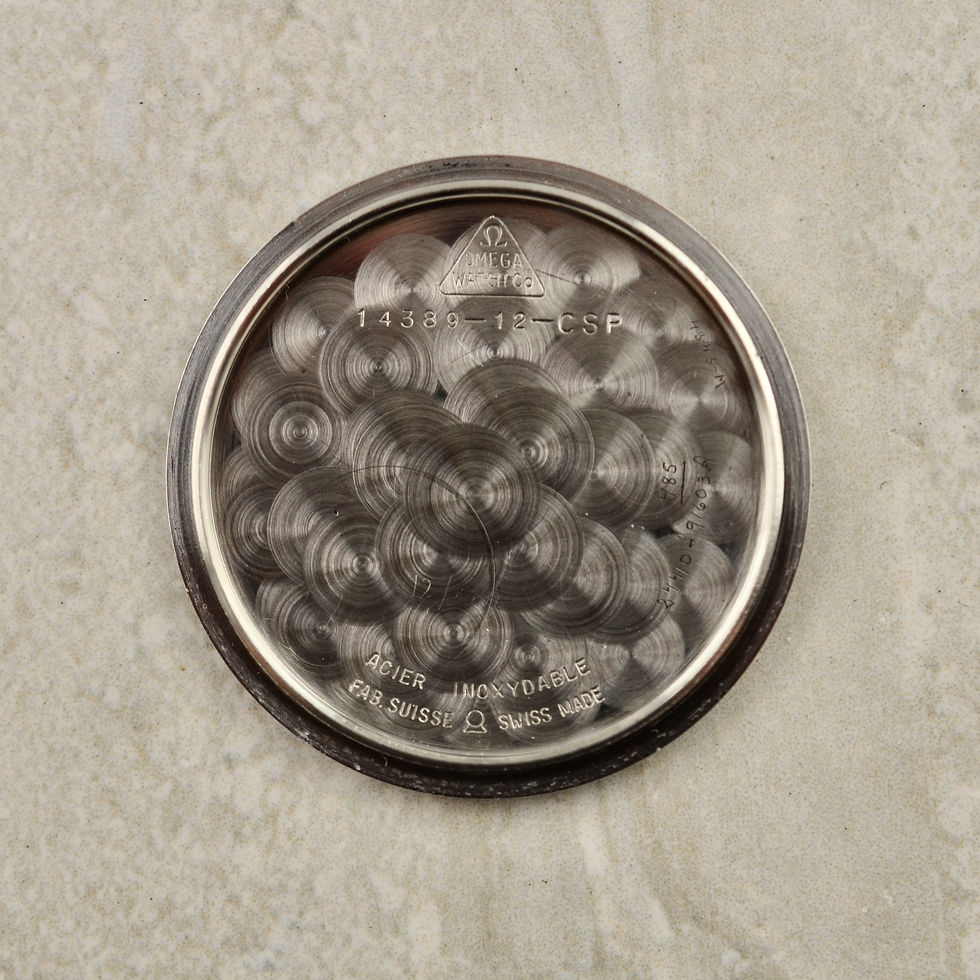 Thumbnail: Omega Seamaster, tropical dial, ref. 14389-12, in steel