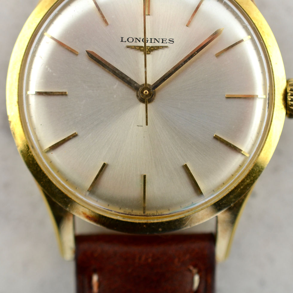 Thumbnail: Longines Calatrava, ref 6986 in 18ct yellow gold