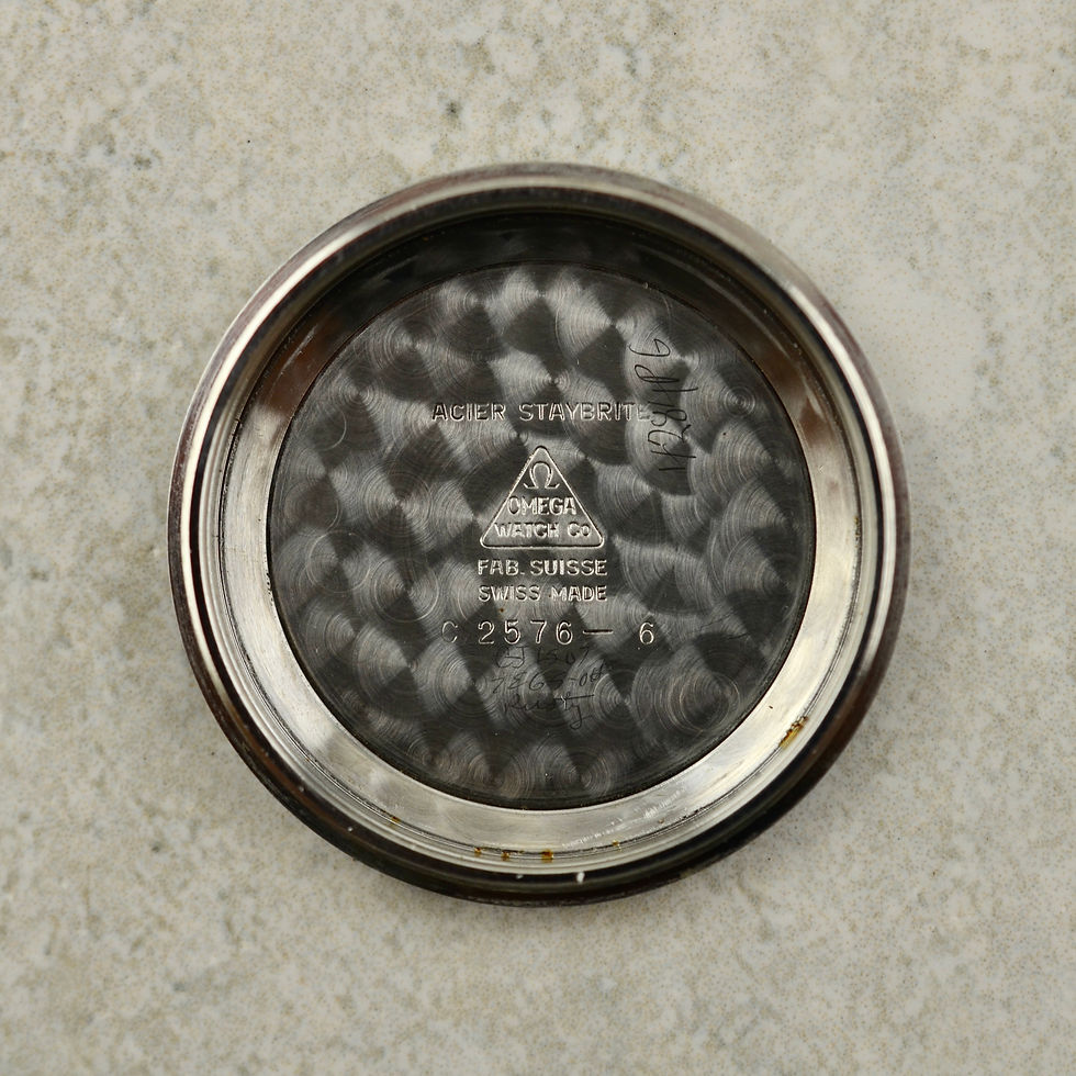 Thumbnail: Omega Automatic Seamaster, honeycomb dial, ref. 2576-6 in steel