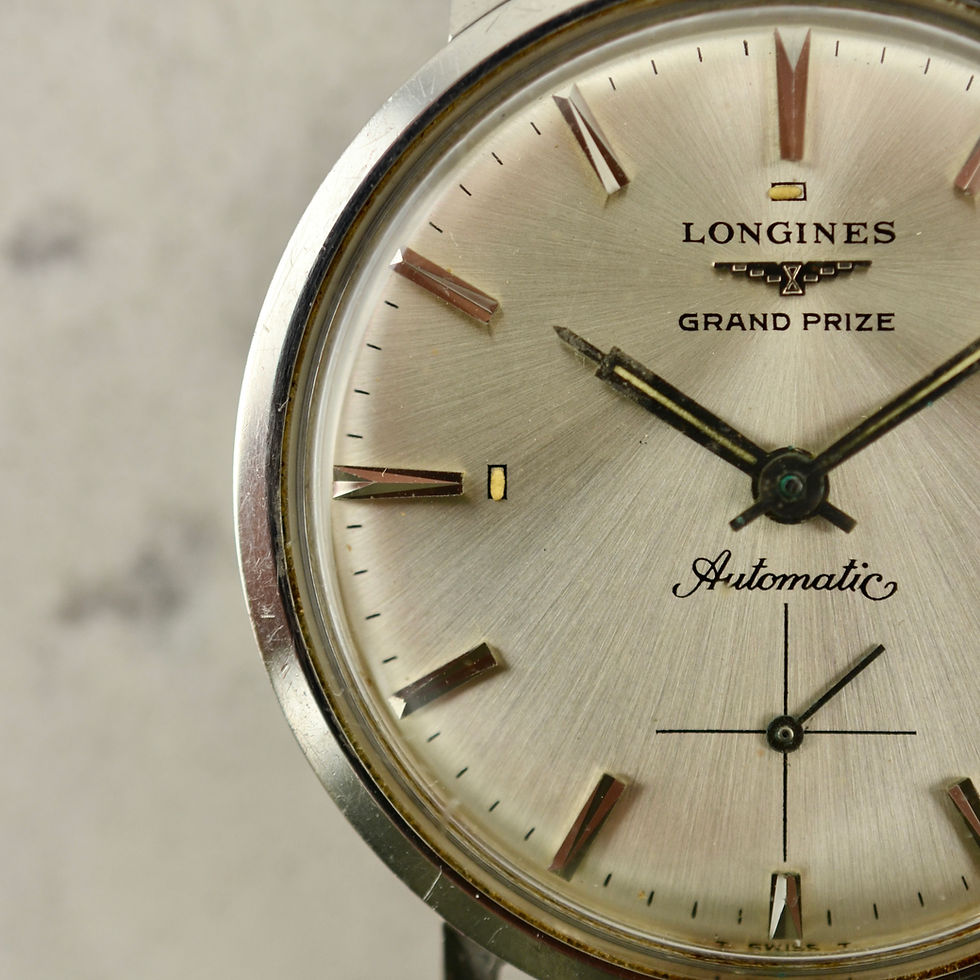 Thumbnail: Longines Automatic Grand-Prize ref. 2653-340, in steel