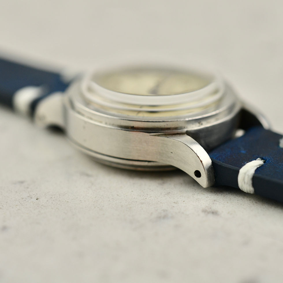 Thumbnail: Longines Military "Tre-Tacche", ref. 21979 in steel