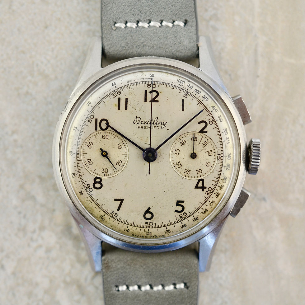Thumbnail: Breitling Premier Chronograph, ref. 760, in stainless steel