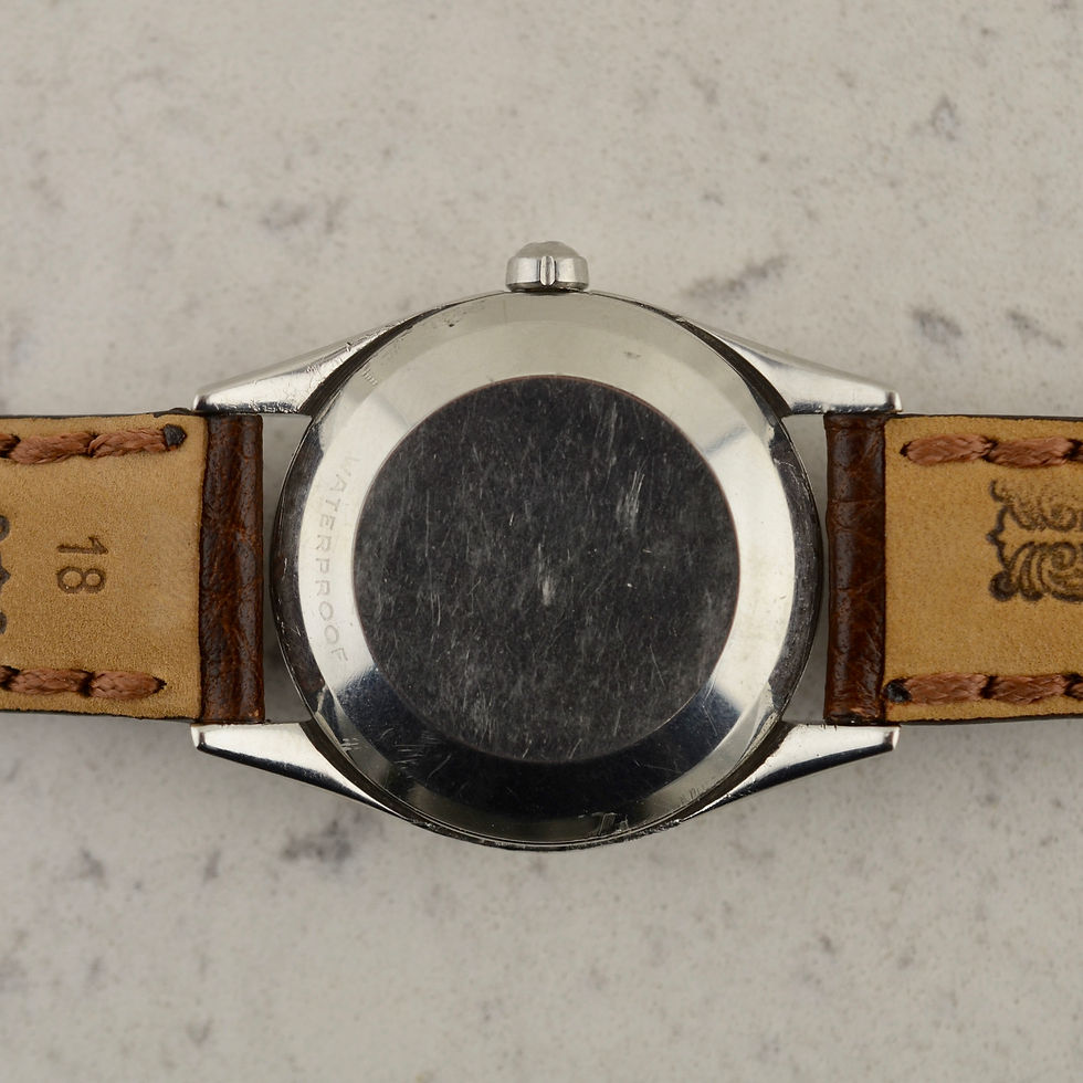 Thumbnail: Omega Seamaster De Luxe Automatic ref. 2802-1, in stainless steel