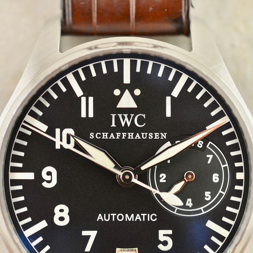 Thumbnail: IWC Big Pilot ref. 5002 "transitional", in steel w/box & papers