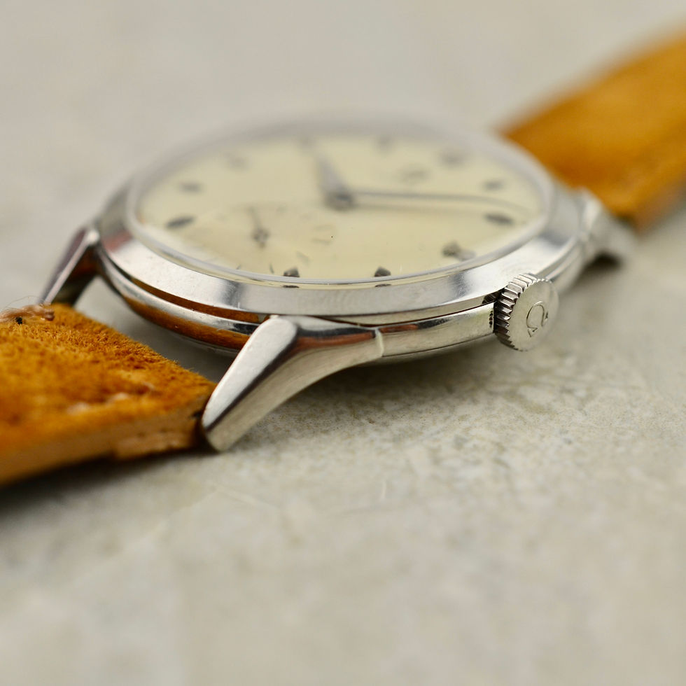 Thumbnail: Omega Calatrava Jumbo, ref. 2605-2 in steel