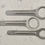 Thumbnail: Vintage Mido Multifort 3 piece case-back wrench tool set