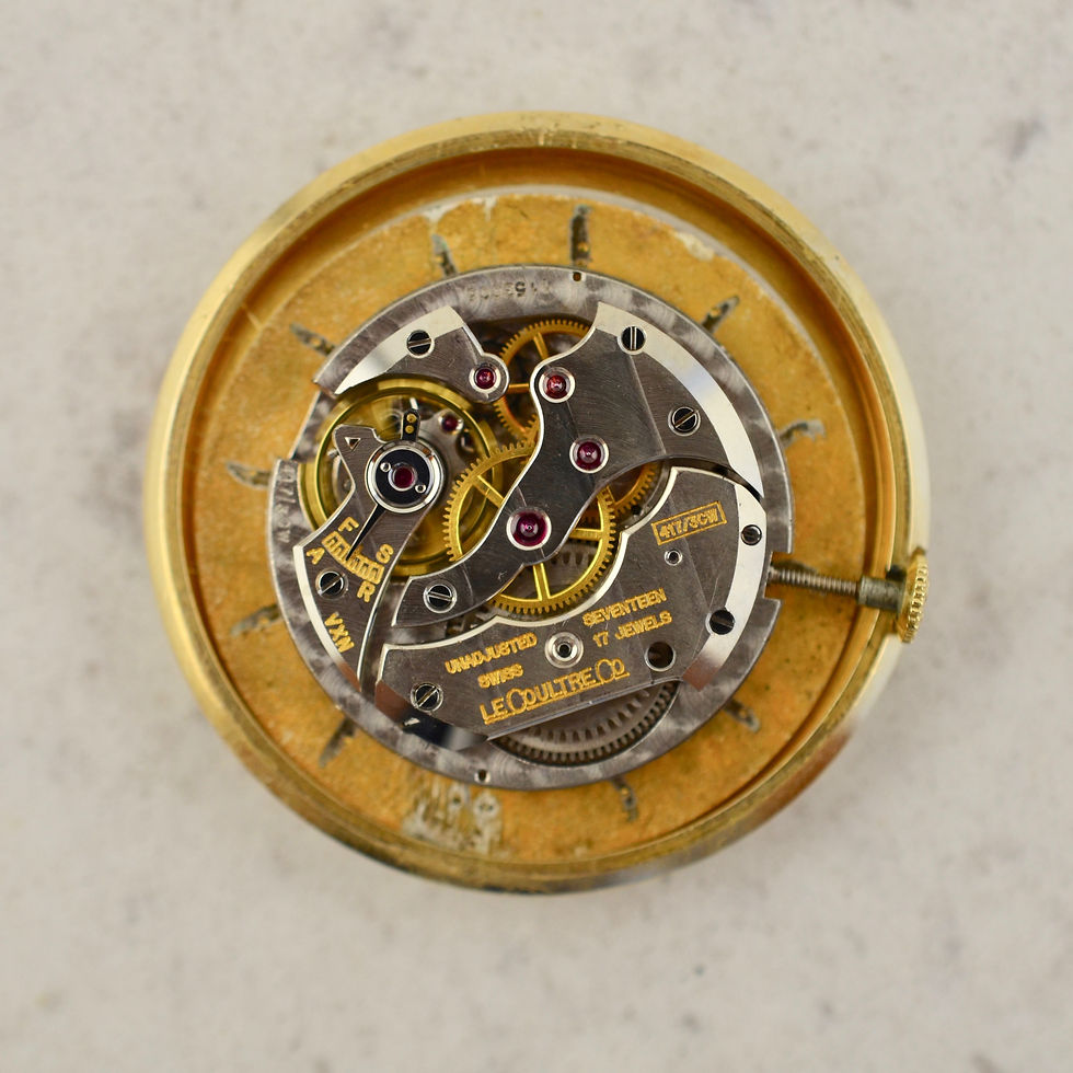 Thumbnail: LeCoultre Calatrava ref. 3018, in 14k yellow gold