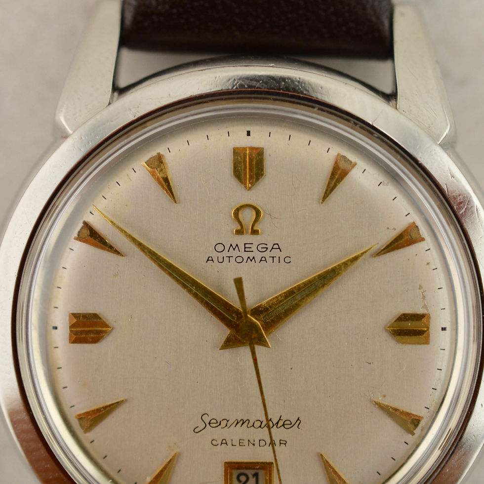 Thumbnail: Omega Automatic Seamaster Calendar 2627-3 SC in steel