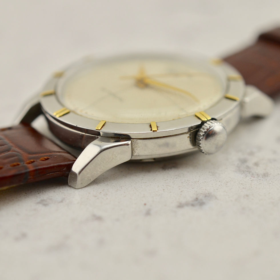 Thumbnail: Favre-Leuba Bovet Automatic, ref. 220 in gold and steel