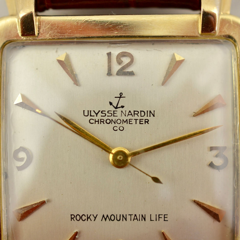 Thumbnail: Ulysse Nardin Chronometer Co. Clipper in 10k gold fill, box & papers