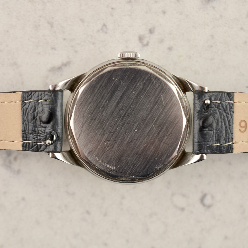 Thumbnail: Movado Calatrava ref. 18271 in stainless steel