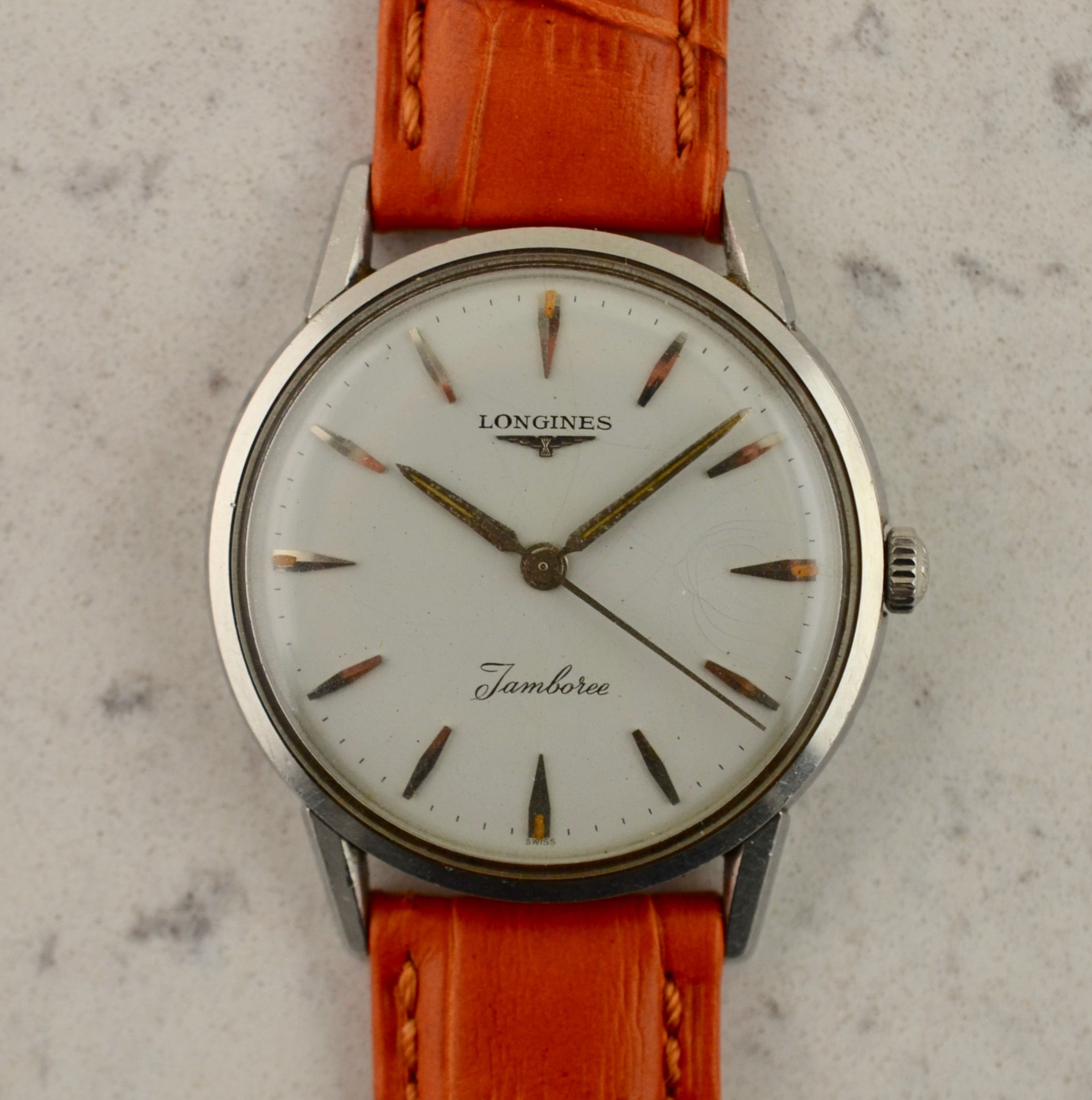 Longines Jamboree, ref. 6884-5, spider dial, in steel
