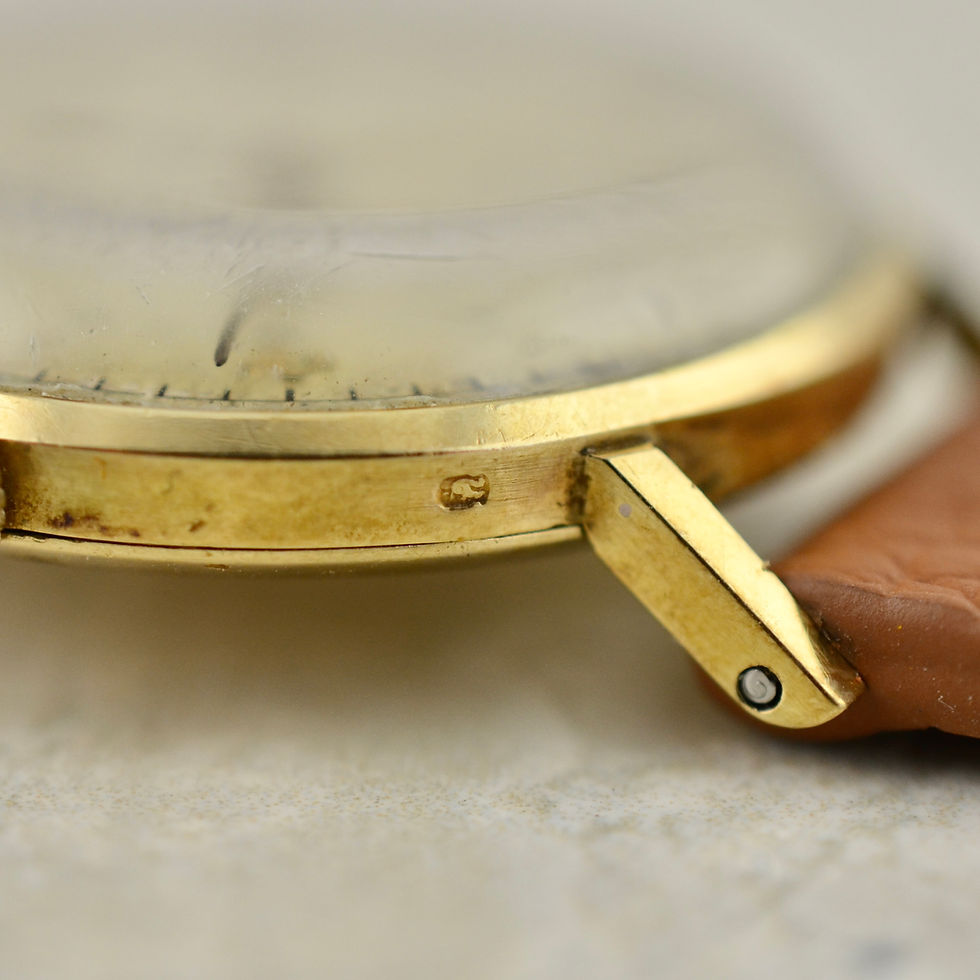 Thumbnail: Longines Calatrava, GMT dial in 14k yellow gold