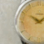 Thumbnail: Omega oversize Calatrava, Tropical dial, ref. CK 2640-1 SC in steel.