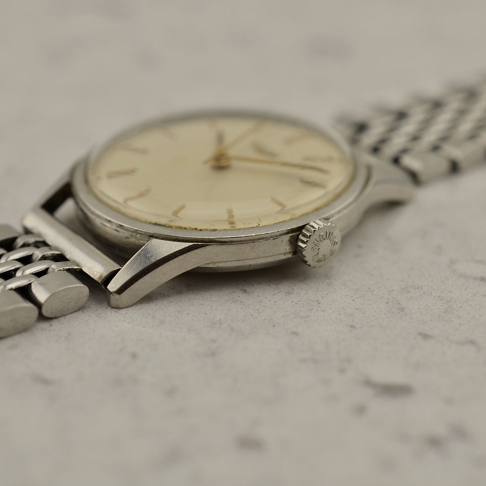 Thumbnail: Longines Calatrava ref. 6995-3, in stainless steel