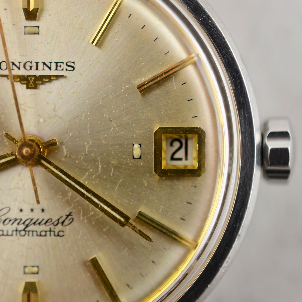 Thumbnail: Longines Conquest Automatic, ref. 9035 in steel