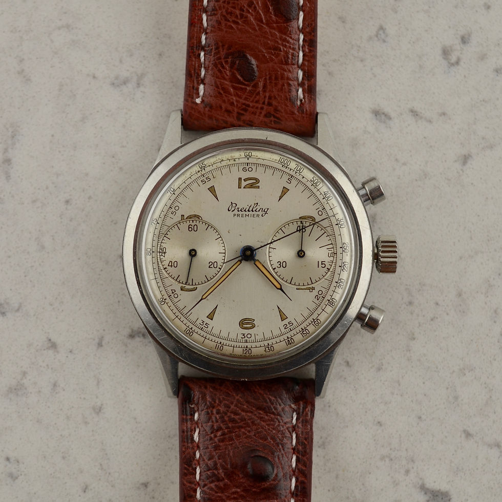 Thumbnail: Breitling Premier Chronograph, ref. 777, in stainless steel