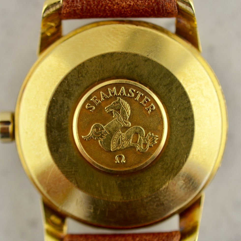 Thumbnail: Omega Automatic Seamaster, ref. 2846/2848-4 SC in 18k yellow gold