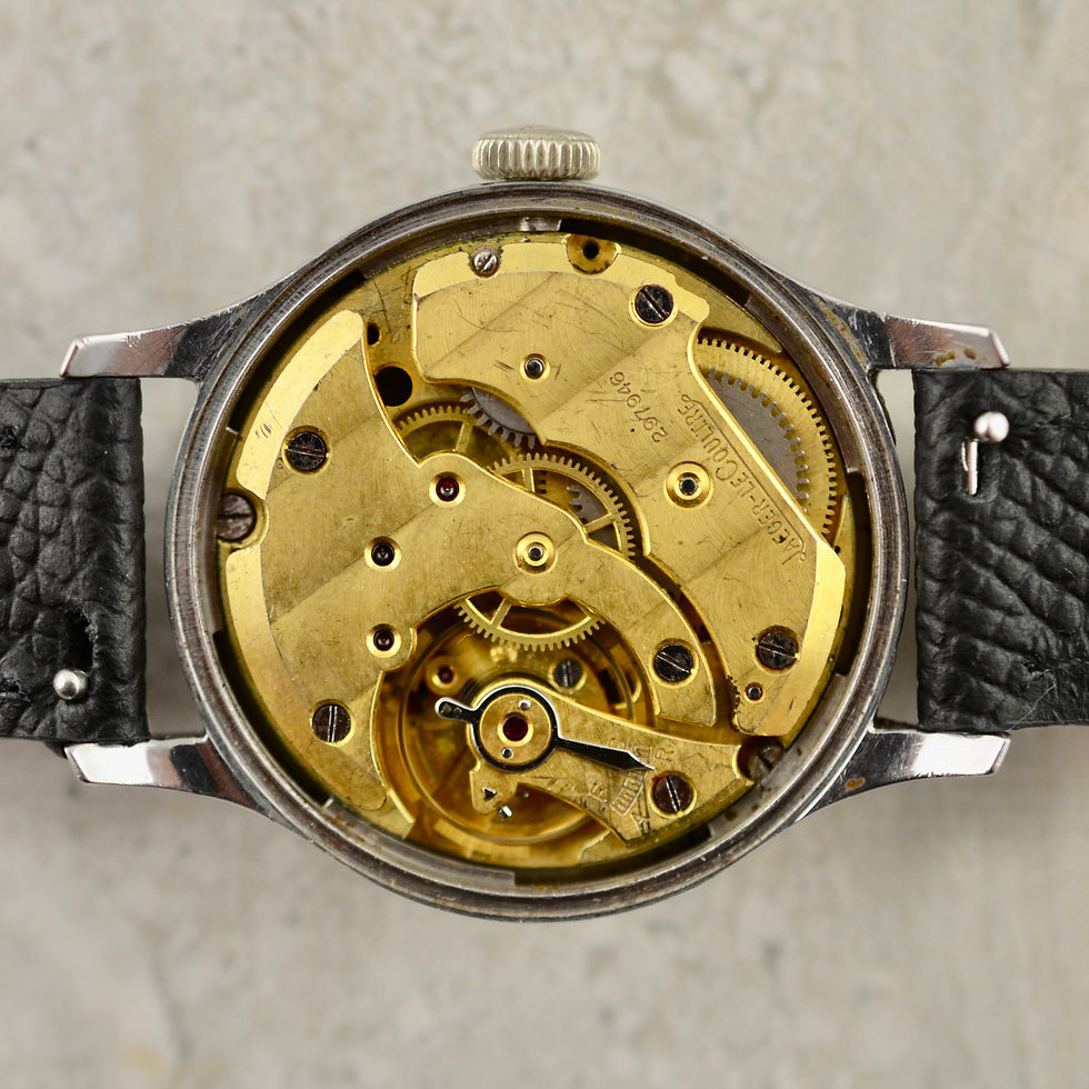 Thumbnail: Jaeger LeCoultre French Military Calatrava, Cal. 469A in steel