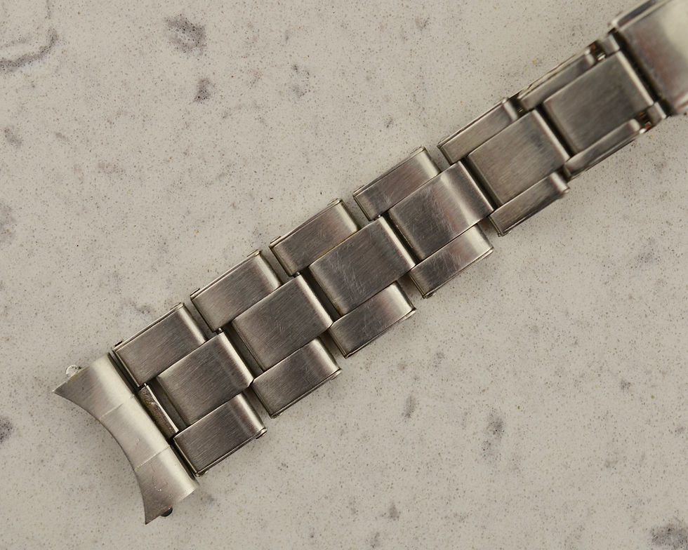Thumbnail: Rolex 7205 Oyster Rivet bracelet with 60 end-links in steel