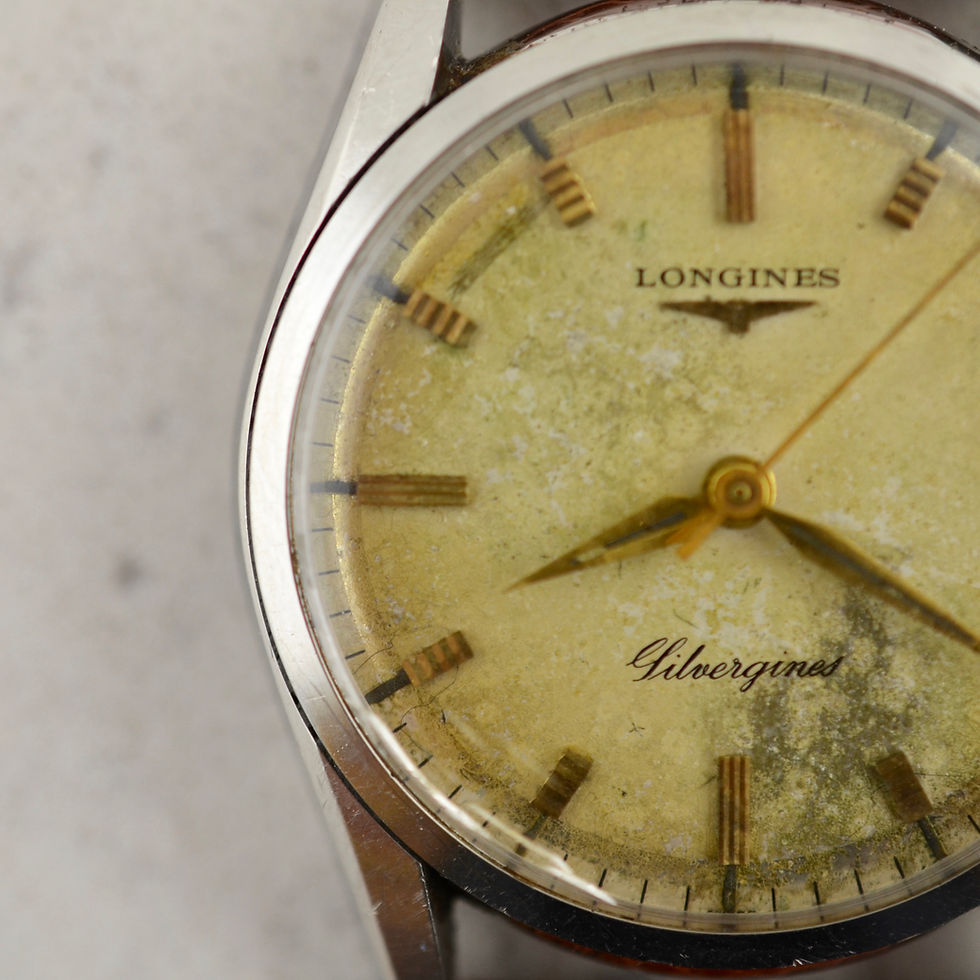 Thumbnail: Longines Silvergines, ref. 9100-4, in stainless steel