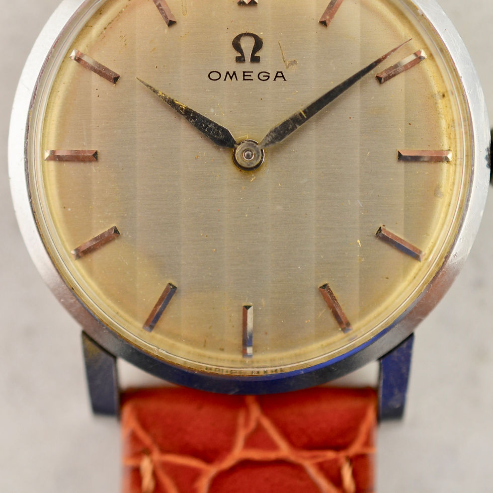 Thumbnail: Omega Calatrava "Ribbon Dial" ref. CK 14371, in stainless steel