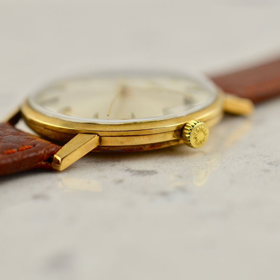 Thumbnail: Longines Calatrava, cal. 280 in 9ct yellow gold