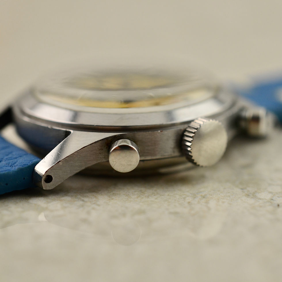 Thumbnail: Minerva WaterProof Chronograph, ref. 1335, in steel