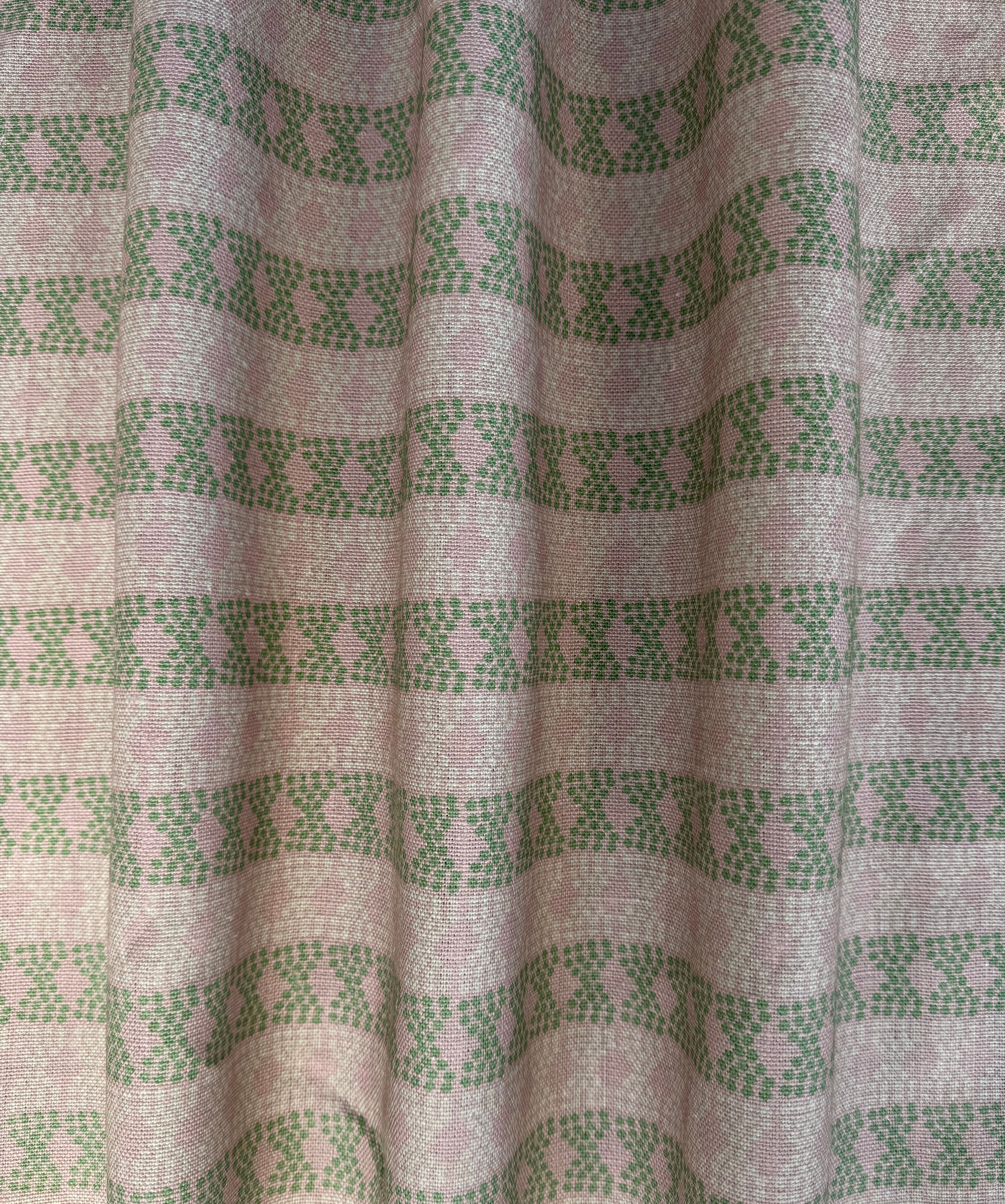 SUN DROPS STRIPE | GREEN/PINK