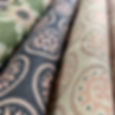 Thumbnail: Coin Pattern Linen Fabric: Small Repeating Design for Stunning Room Schemes