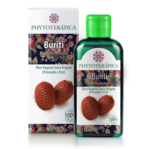ÓLEO VEGETAL DE BURITI - 60ML Mauritia flexuosa