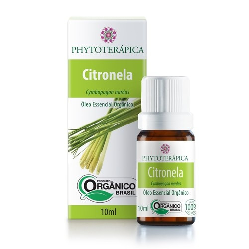 ÓLEO ESSENCIAL DE CITRONELA ORGÂNICO - 10ML Cymbopogon nardus