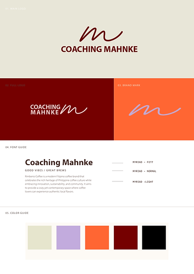 Corporate Design Coaching Mahnke