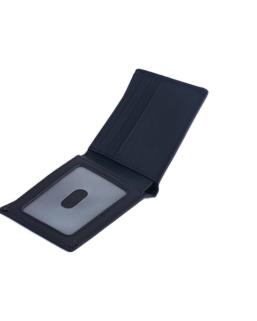 Thumbnail: DORNMAC LEATHER WALLET - BLACK