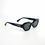 Thumbnail: MOONLIGHT STRIPED SUNGLASSES IN BLACK