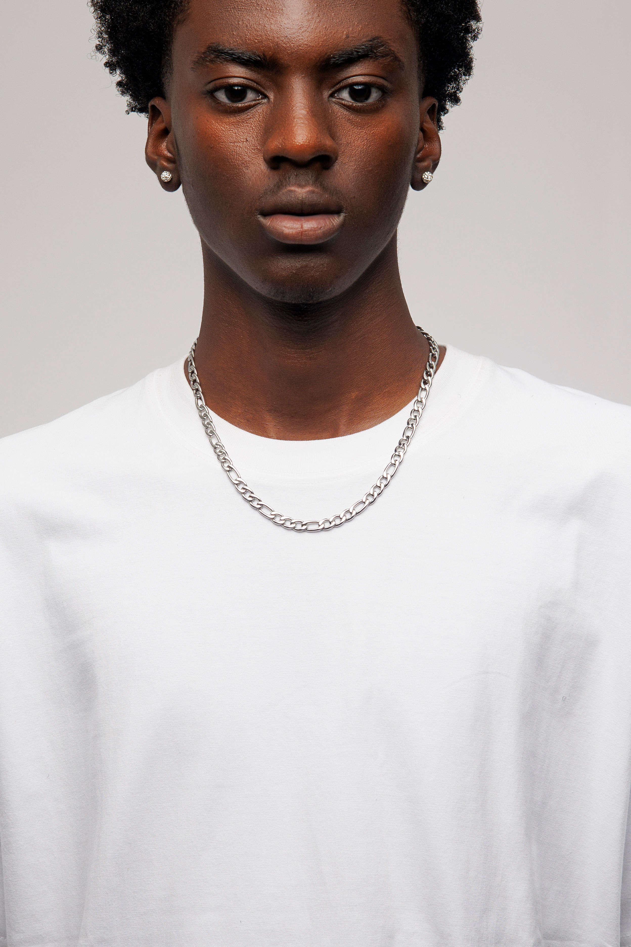 FIGARO NECKLACE IN SILVER TONE