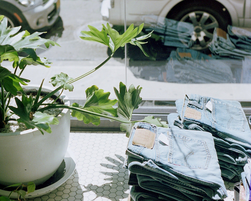 Jeans Store Window