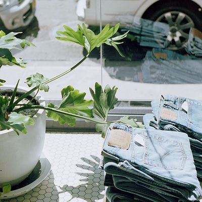 Jeans Store Window