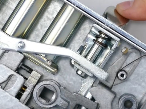 How does a door lock work?
