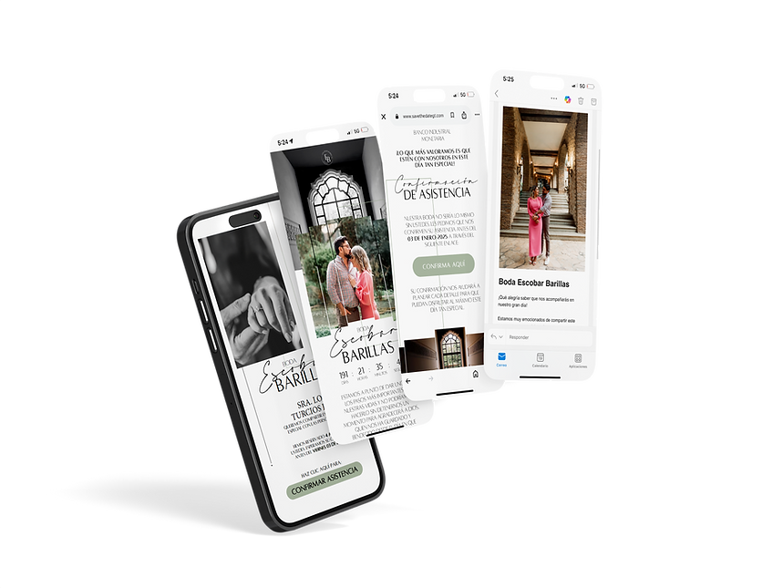 Mockup invitaciones