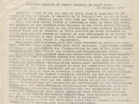 Journaux clandestins de la Résistance