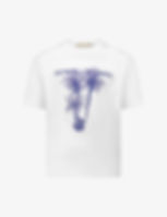 Palm Logo Printed T-shirt-Cotton Unisex