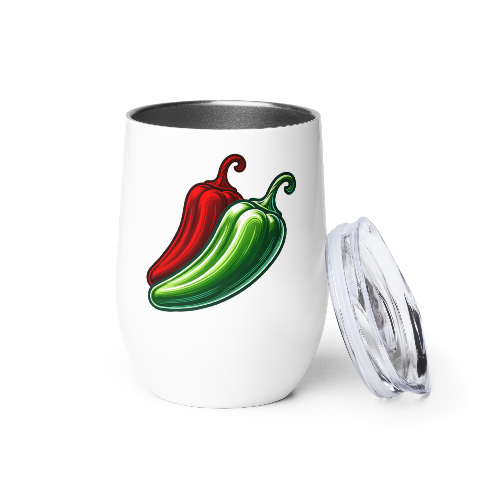 Mystic Christmas Chile Wine Tumbler