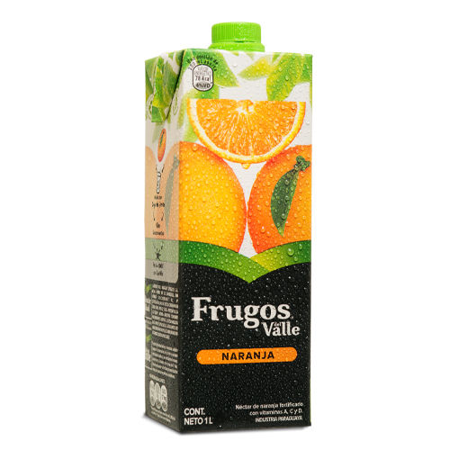 Jugo de Naranja Frugos caja x 1L