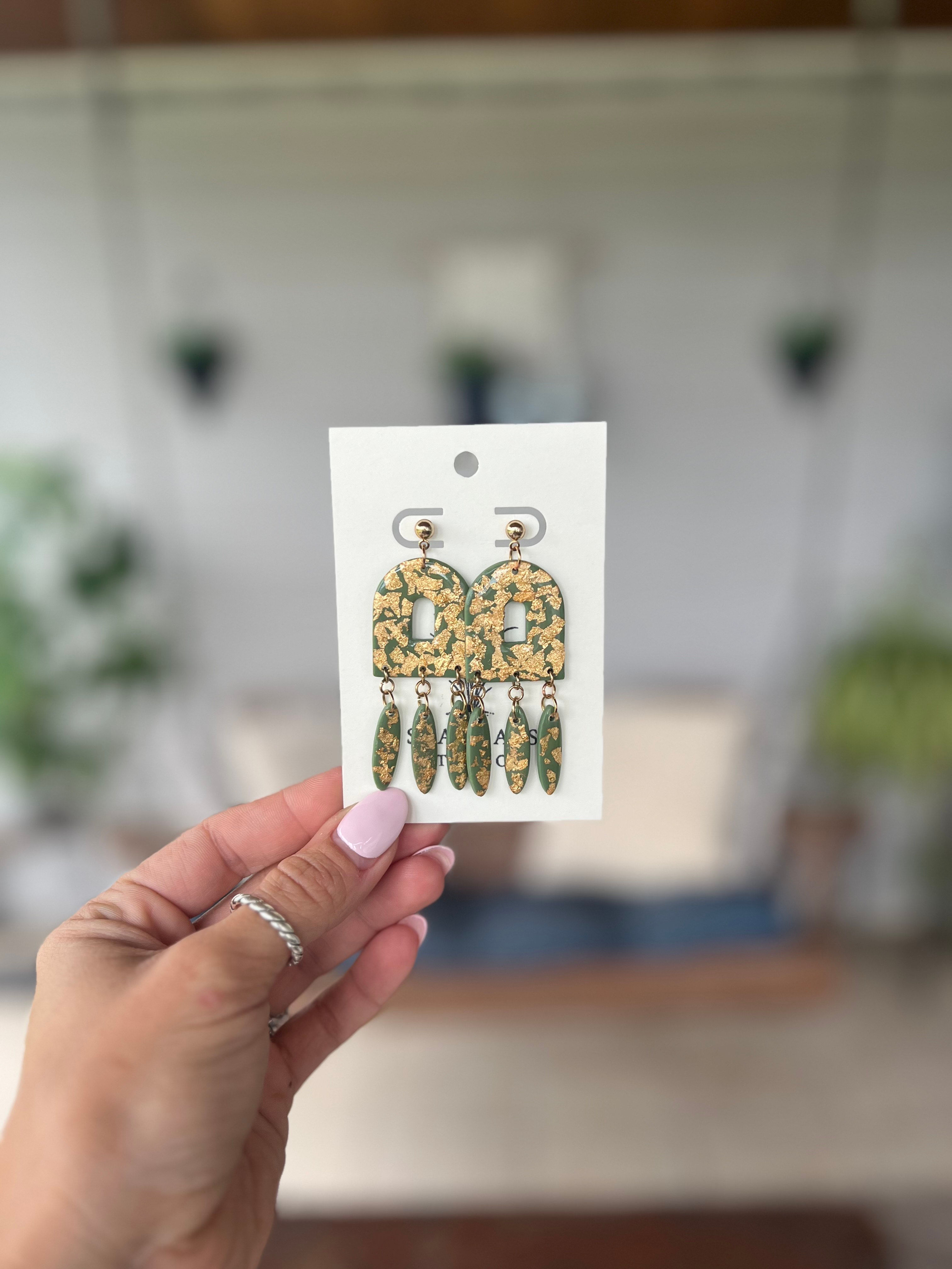 Large | Gold Speckle Sage