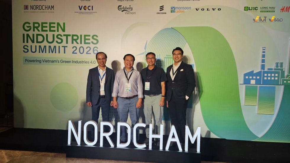 Veep tham dự Green Industries Summit 2026, mở rộng kết nối cùng Arup & Long Hậu Group
