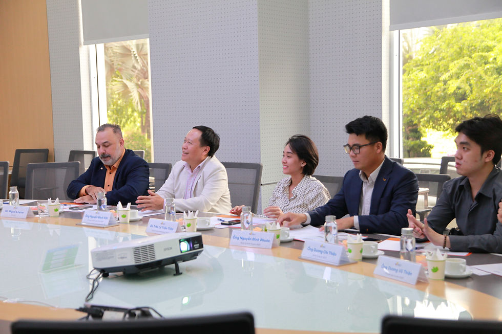 Mr. Nguyen Bach Viet - Chairman of VIoT Group, Founder and CEO of VEEP shared at the signing ceremony